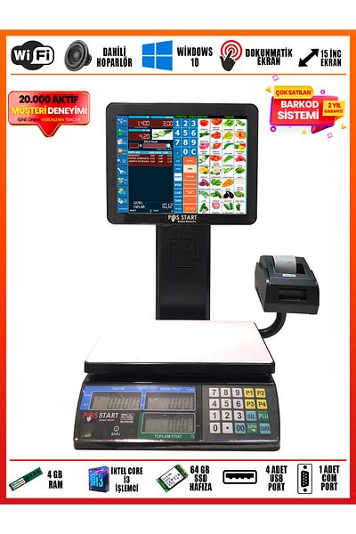 POS START Barcode System| Pos Scale| Dynamic Set