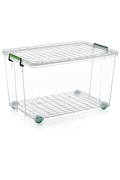 Şenyayla Plastik Çok Amaçlı Tekerlekli Mega Saklama Kutusu 75 Lt