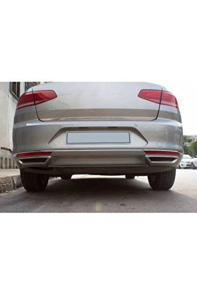 OTOTUNING53 Volkswagen Passat B8 Krom Egzoz Görünümlü Difüzör