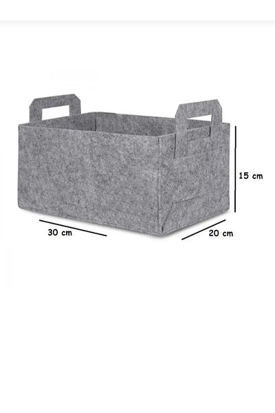Self Power Multi-Purpose Thick Felt Organizer - Basket