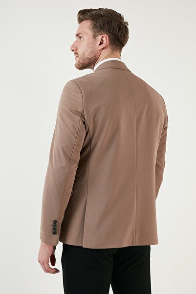 Buratti Slim Fit 6 Drop Double Slit Blazer Ανδρικό μπουφάν Baselna