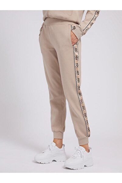 Guess بنطال رياضي نسائي بلون بريتني مينك