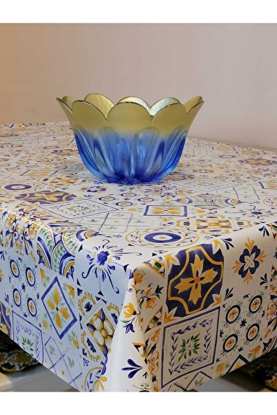 Başak Ev Tekstili FIBER-FINED PVC OIL - PATTERNED REMOVABLE TABLE CLOTH