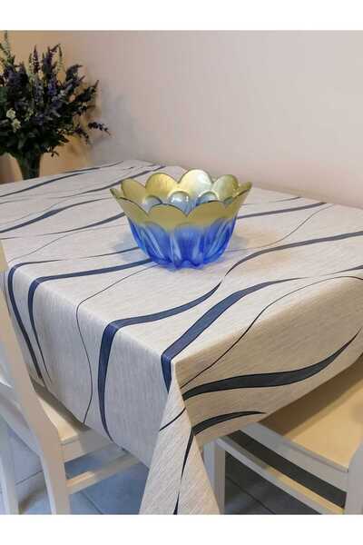 Başak Ev Tekstili Pânză uleioasă din PVC FIBRĂ - CAPACĂ DE MASĂ ȘTERGELĂ CU MODEL