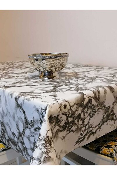 Başak Ev Tekstili ELYAFLI PVC MUŞAMBA - DESENLİ SİLİNEBİLİR MASA ÖRTÜSÜ