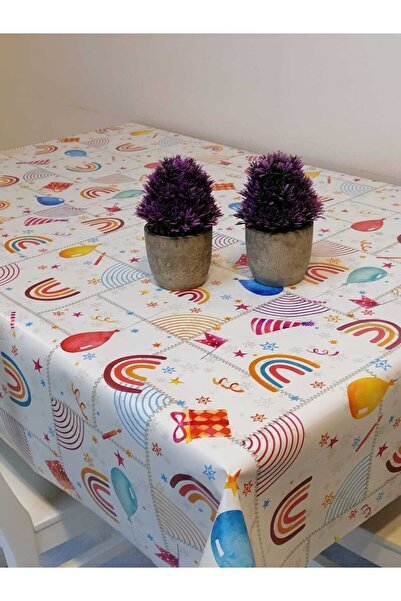 Başak Ev Tekstili Fiber Pvc Tarp - Τραπεζομάντιλο με φανταστικό σχέδιο που σκ...