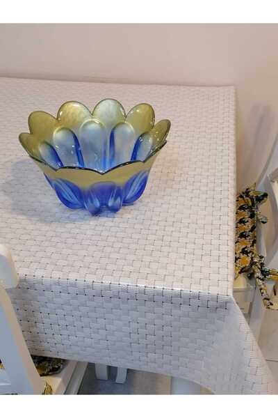 Başak Ev Tekstili ΕΙΣΑΓΩΓΗ ΛΑΔΙ ΠΑΝΙ PVC - ΣΤΡΕΦΟΜΕΝΟ ΤΡΑΠΕΖΙ ΜΕ ΣΧΕΔΙΟ