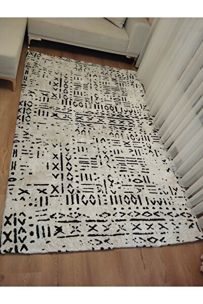 ESPİCAL HOME Elastic Carpet Cover Made of Soft Velvet Fabric
