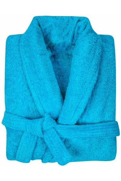 HIZSOY TEKSTİL Αυθεντικό μπουρνούζι Turquoise Lux