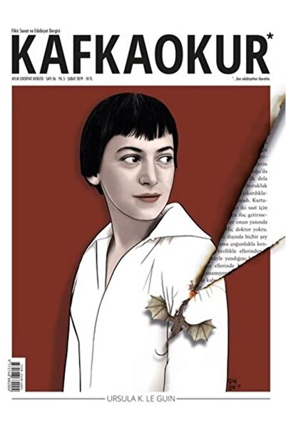 KafkaOkur Dergisi Kafkaokur Sayı 36 - Ursula K. Le Guin - Şubat 2019