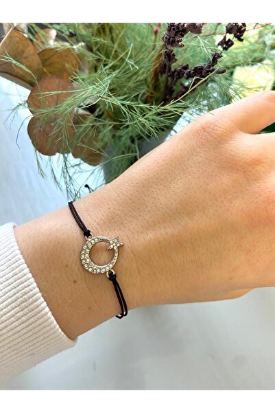 EKA TASARIM Moon Star Bracelet with Stones