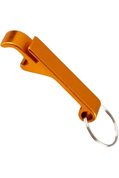 Sensoria Metal Keychain-Shaped Bottle Opener Multi-Purpose Box Bottle Cap Opener Beer Opener Copper Color
