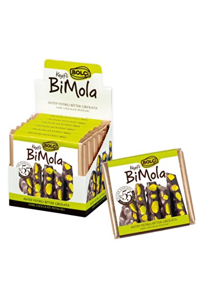 Bolçi Bi Mola Bitter Antep Fıstık Tablet Çikolata 70 Gr