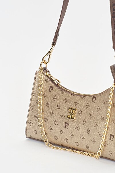 Pierre Cardin Gold Monogram Γυναικεία Τσάντα ώμου 05PO22Y1565