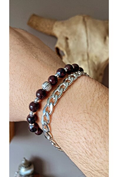 by özllem Men's Design Bead Bracelet Set