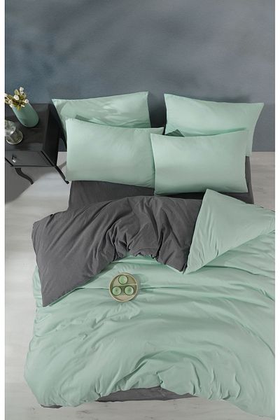 Loyal Home Elastic Sheet Duvet Cover Set Double - Mint