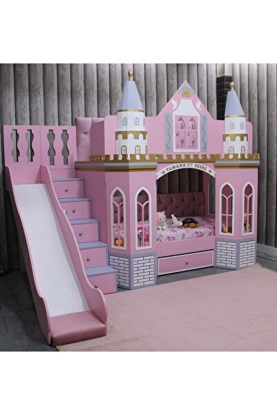 bebetu mobilya Masal Kaydıraklı Ranza