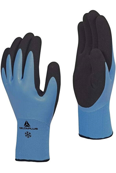 Delta Plus Thrym Vv736 Latex Coated Waterproof Thermo Cold Weather Gloves (-30 Degrees)