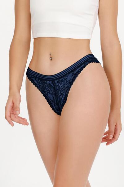 Sensu Kadın Full Dantelli 5'li Külot Paket Set MODEL-3