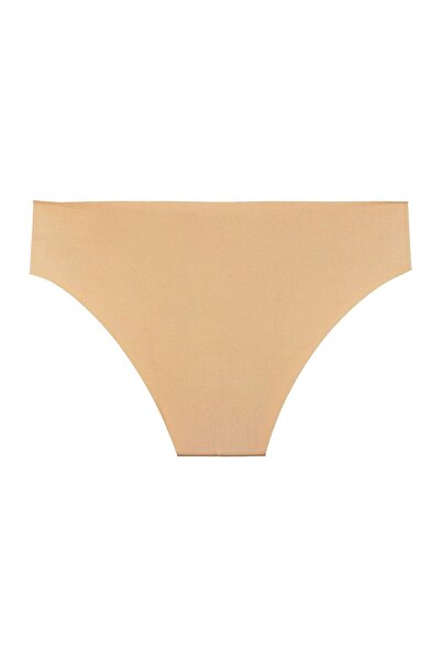 Sensu Chiloți de damă fără cusături tăiați cu laser - Lycra pachet de 3 - Culoarea pielii - Kts2018