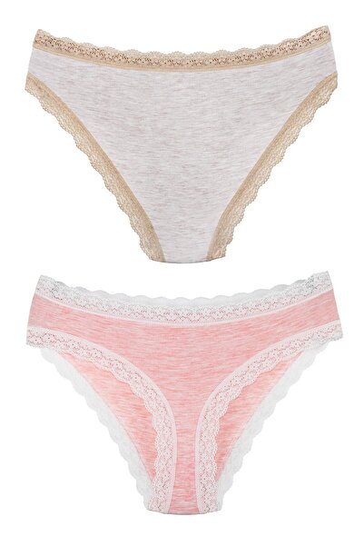 Sensu Set de 3 chiloți din dantelă pentru femei, culori mixte, Kts1501