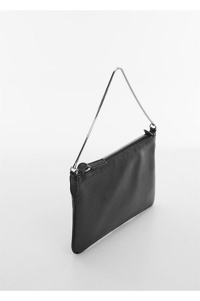 MANGO Woman Leather Chain Bag