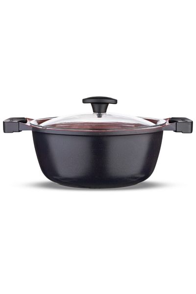 ThermoAD 24 cm deep pot red diamond