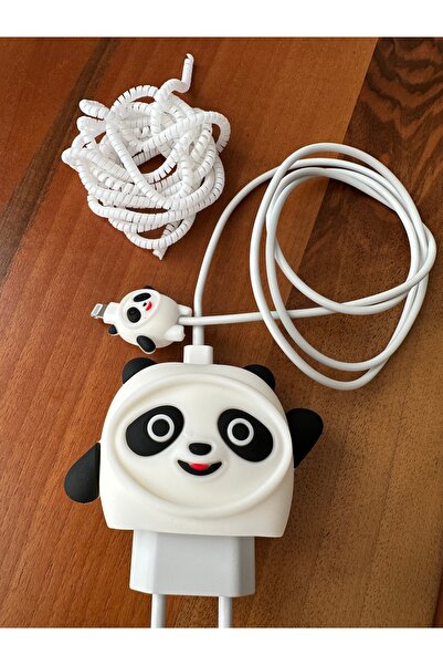 Amor Center Iphone Uyumlu Şarj Aleti Kılıfı 18w/20w Kablo Koruyucu, Kablo Top...