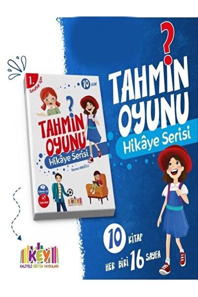 Key Kaliteli Eğitim Yayınları Tahmin Oyunu Hikâye Serisi (10 Kitap) Key Yayın...