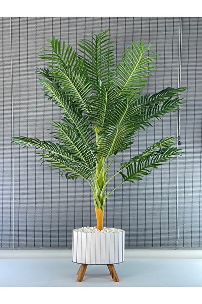 Bahçem Yapay Ağaç Areka Ağacı Palmiye Ağacı Salon Bitkisi 18 Yaprak 160cm