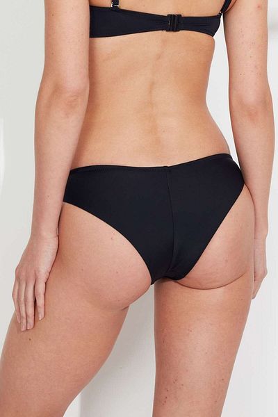 U.S. Polo Assn. Γυναικείο μαύρο μπικίνι Brazilian