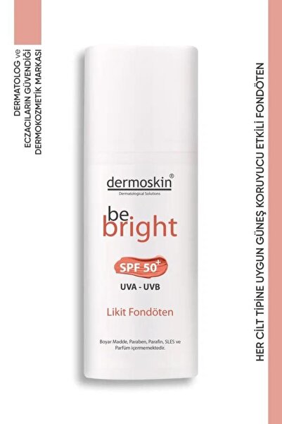 Dermoskin Likit Fondöten Spf 50 Medium