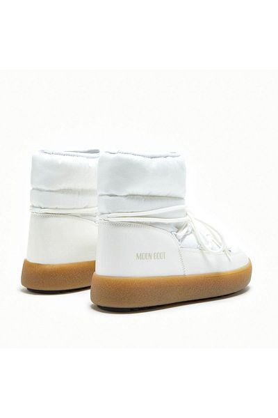 MOON BOOT 24500800-002 Ltrack Low Nylon Wp أبيض