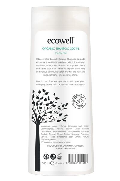 Ecowell Organik İntim Temizleyici 200 ml + Şampuan 300 ml