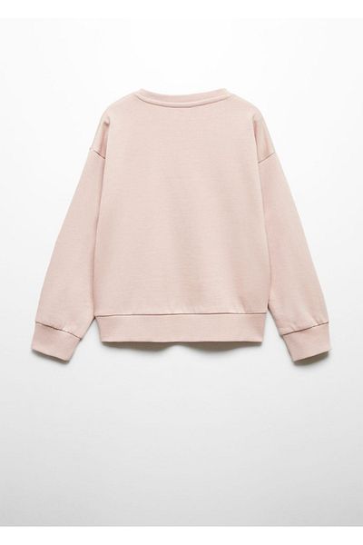 MANGO Kids Stylish Pink Sweatshirt - Kids Fabric