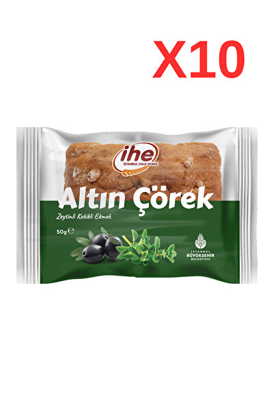 İhe Altın Çörek Zeytinli Kekikli 10X50GR