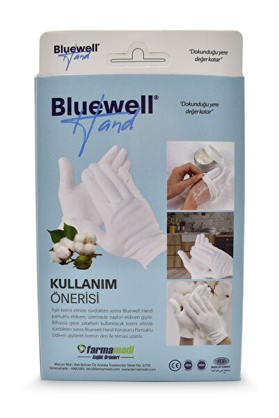 BLUEWELL Cotton Protective Eczema Gloves Large Than 100% Cotton