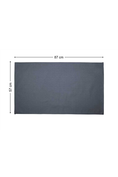 HOMELKA Washing Machine Cover Liquid Proof Fabric Navy Blue Color Plain Model