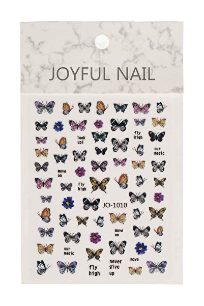 MOZIUR Tırnak Sticker Süs (KENDİNDEN YAPIŞKANLI) - 1010