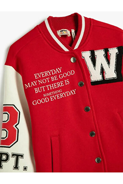 Koton Jachetă pentru fetiță roșie 4wkg10054ak