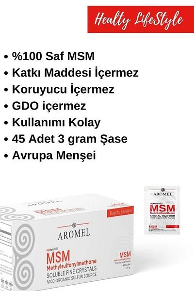 Aromel Methyl Sulfonyl Methane - 135 Gr, 45 Chassis