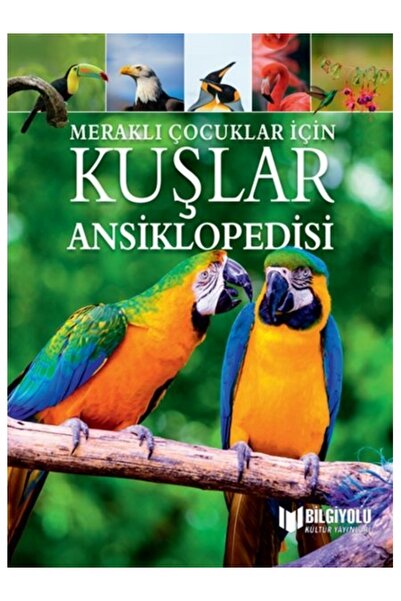 Bilgiyolu Yayıncılık Meraklı Çocuklar İçin Kuşlar Ansiklopedisi Claudia Martin
