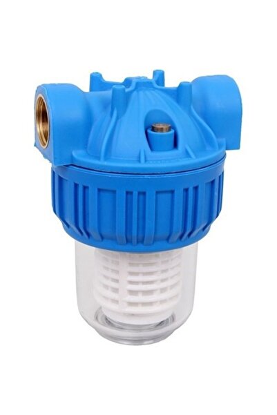 MELEKYAPI 5" DAİRE GİRİŞİ YIKANABİLİR FİLTRELİ SU ARITMA FİLTRE KABI 3/4