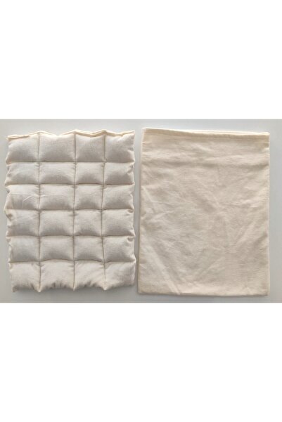 DAS YÜN Yıkanmamış Koyun Yünü Dolgulu Bebek Sırt-Göğüs Bezi ( DAS3KREM + KILIF )