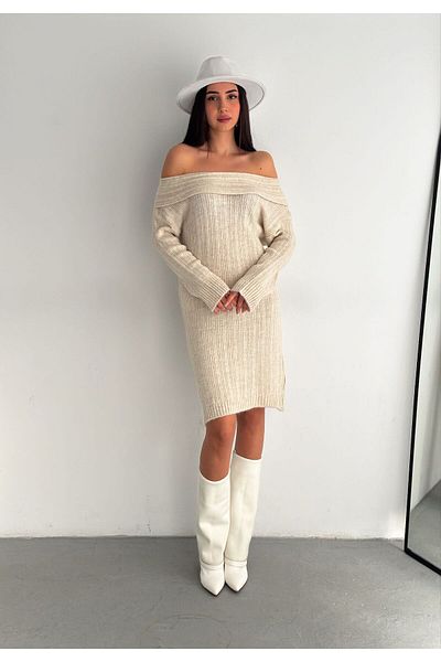 Noa Noa Madonna Collar Knitwear Dress