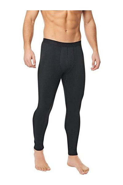 N&G FASHION Мъжки термо чорапогащи Passion, 2 броя, черни