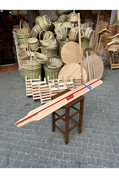 YıldızAhşap Ahşap yedek fırın küreği (18cm/150cm)
