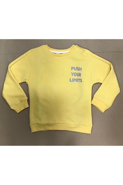 Çikoby Baby Boy Back Printed Sweatshirt