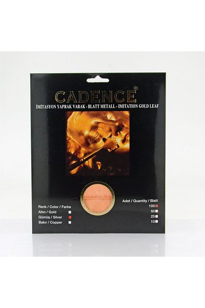 Cadence Leaf Foil 100pcs-silver