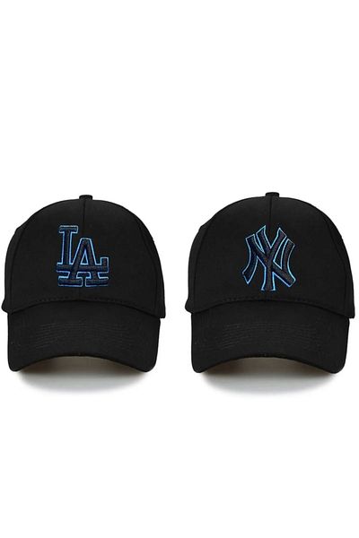 MinaCarin New York Los Angeles Unisex Nuxfah Hat Set of 2